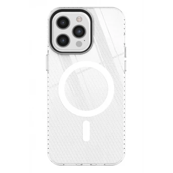 Newface Apple iPhone 12 Pro Max Kılıf Beta Magneticsafe Silikon - Şeffaf