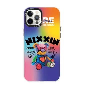 Newface Apple iPhone 12 Pro Max Kılıf Estoril Desenli Kapak - Estoril - 11