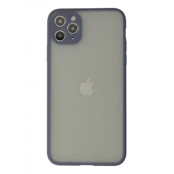 Newface Apple iPhone 12 Pro Max Kılıf Montreal Silikon Kapak - Gri