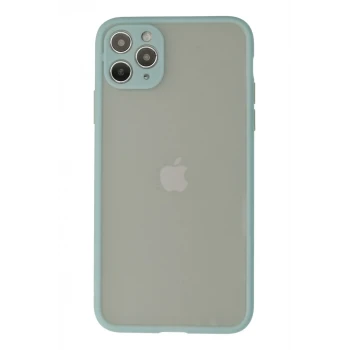 Newface Apple iPhone 12 Pro Max Kılıf Montreal Silikon Kapak - Turkuaz