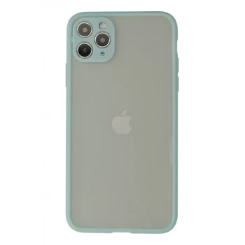Newface Apple iPhone 12 Pro Max Kılıf Montreal Silikon Kapak - Turkuaz