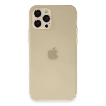 Newface Apple iPhone 12 Pro Max Kılıf Puma Silikon - Gold