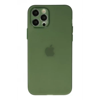 Newface Apple iPhone 12 Pro Max Kılıf Puma Silikon - Yeşil