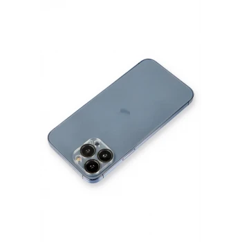 Newface Apple iPhone 12 Pro Shine Kamera Lens Koruma Cam - Siyah
