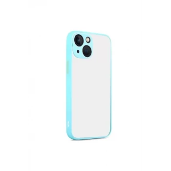 Newface Apple iPhone 13 Kılıf Montreal Silikon Kapak - Turkuaz