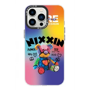 Newface Apple iPhone 13 Pro Kılıf Estoril Desenli Kapak - Estoril - 11