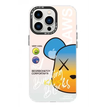 Newface Apple iPhone 13 Pro Kılıf Estoril Desenli Kapak - Estoril - 6