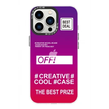 Newface Apple iPhone 13 Pro Kılıf Estoril Desenli Kapak - Estoril - 9