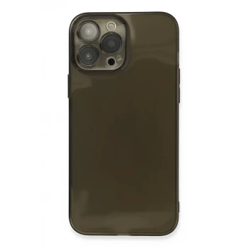 Newface Apple iPhone 13 Pro Kılıf Fly Lens Silikon - Siyah