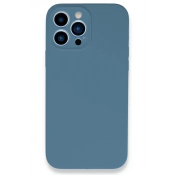 Newface Apple iPhone 13 Pro Kılıf Lansman Legant Silikon - Açık Mavi
