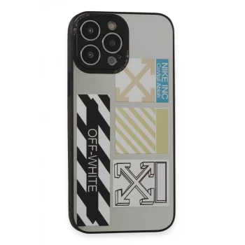 Newface Apple iPhone 13 Pro Kılıf Mirror Desenli Kapak - Mirror - 6