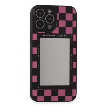 Newface Apple iPhone 13 Pro Kılıf Mirror Desenli Kapak - Mirror - 8