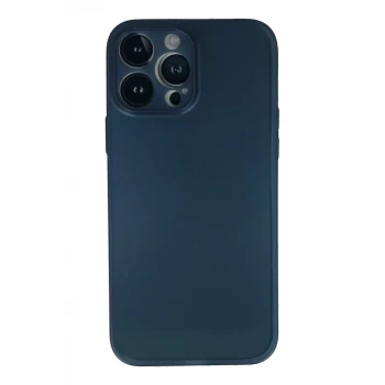 Newface Apple iPhone 13 Pro Kılıf PP Ultra İnce Kapak - Mavi