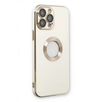 Newface Apple iPhone 13 Pro Kılıf Store Silikon - Beyaz