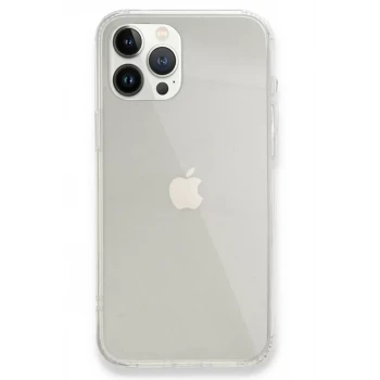 Newface Apple iPhone 13 Pro Max Kılıf 3D Vera - Şeffaf