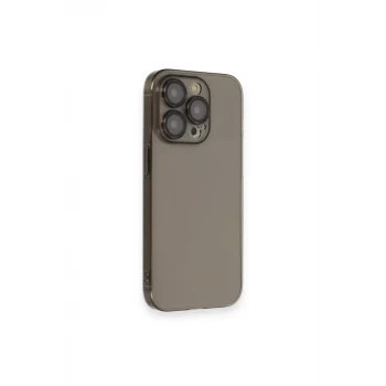Newface Apple iPhone 13 Pro Max Kılıf Armada Lensli Kapak - Siyah