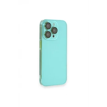 Newface Apple iPhone 13 Pro Max Kılıf Armada Lensli Kapak - Yeşil