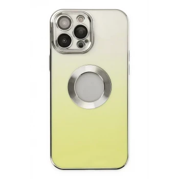 Newface Apple iPhone 13 Pro Max Kılıf Best Silikon - Sarı