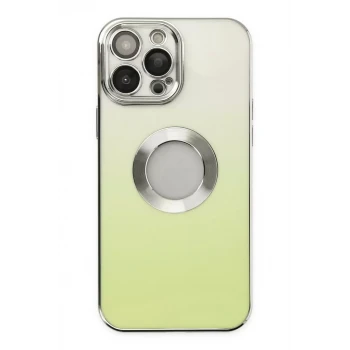 Newface Apple iPhone 13 Pro Max Kılıf Best Silikon - Yeşil