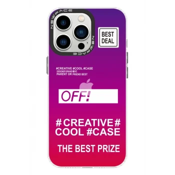 Newface Apple iPhone 13 Pro Max Kılıf Estoril Desenli Kapak - Estoril - 9