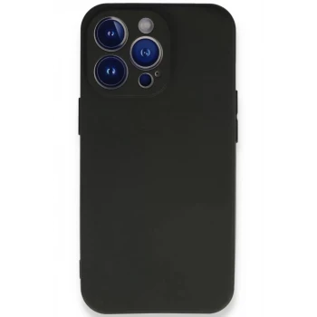 Newface Apple iPhone 13 Pro Max Kılıf First Silikon - Siyah