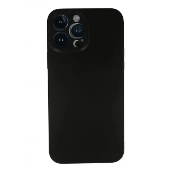 Newface Apple iPhone 13 Pro Max Kılıf PP Ultra İnce Kapak - Siyah