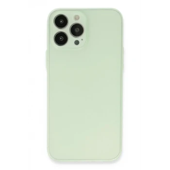 Newface Apple iPhone 13 Pro Max Kılıf Puma Silikon - Açık Yeşil
