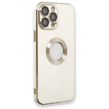 Newface Apple iPhone 13 Pro Max Kılıf Store Silikon - Beyaz
