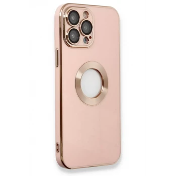Newface Apple iPhone 13 Pro Max Kılıf Store Silikon - Pembe