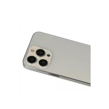 Newface Apple iPhone 13 Pro Max Rainbow Kamera Lens Koruma Cam - Rose Gold