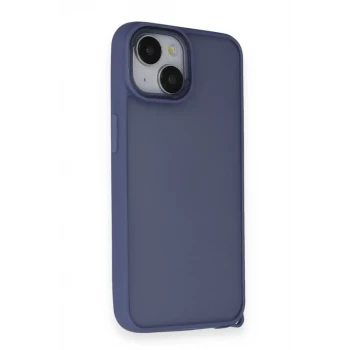 Newface Apple iPhone 14 Kılıf Elegant Kapak - Açık Mavi