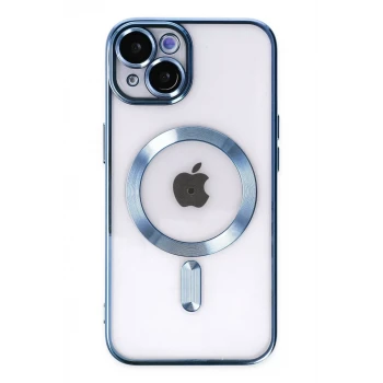Newface Apple iPhone 14 Kılıf Kross Magneticsafe Kapak - Sierra Blue