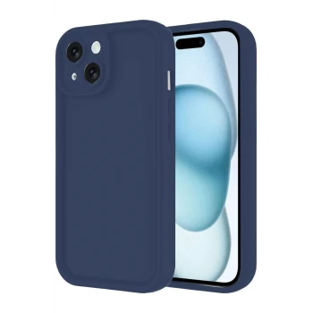 Newface Apple iPhone 14 Kılıf Viera Silikon - Lacivert