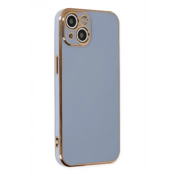 Newface Apple iPhone 14 Kılıf Volet Silikon - Mavi