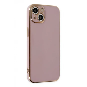 Newface Apple iPhone 14 Kılıf Volet Silikon - Mor