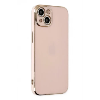 Newface Apple iPhone 14 Kılıf Volet Silikon - Pembe