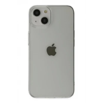 Newface Apple iPhone 14 Plus Kılıf Pc Sert Şeffaf Kapak - Şeffaf