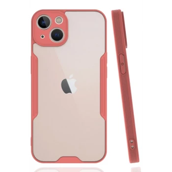 Newface Apple iPhone 14 Plus Kılıf Platin Silikon - Pembe