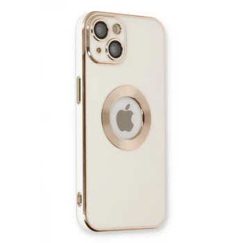 Newface Apple iPhone 14 Plus Kılıf Store Silikon - Beyaz
