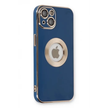 Newface Apple iPhone 14 Plus Kılıf Store Silikon - Mavi