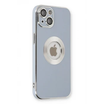 Newface Apple iPhone 14 Plus Kılıf Store Silikon - Sierra Blue