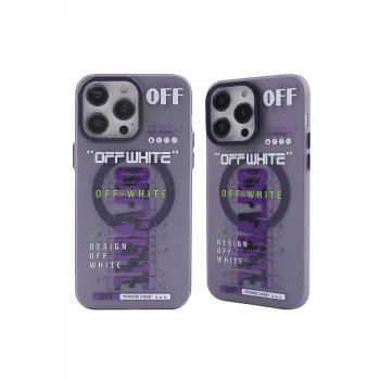 Newface Apple iPhone 14 Pro Kılıf Apollo Magneticsafe Desenli Kapak - Apollo Mor - 3
