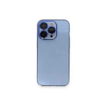 Newface Apple iPhone 14 Pro Kılıf Armada Lensli Kapak - Sierra Blue
