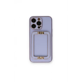 Newface Apple iPhone 14 Pro Kılıf Coco Elit Kapak - Lila