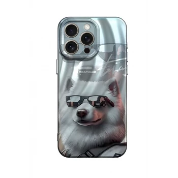 Newface Apple iPhone 14 Pro Kılıf Crew Desenli Kapak - Köpek