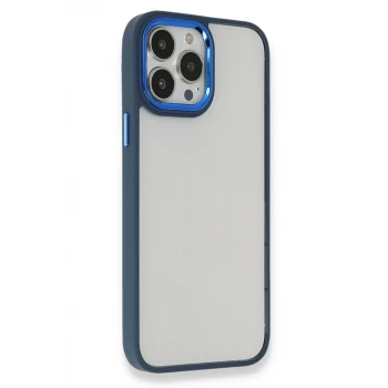 Newface Apple iPhone 14 Pro Kılıf Dora Kapak - Mavi