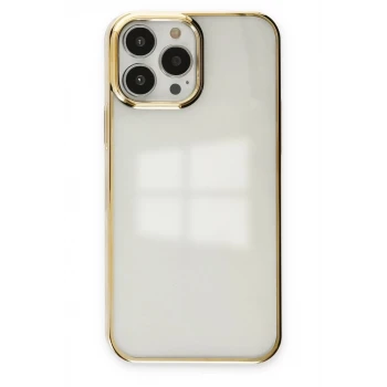 Newface Apple iPhone 14 Pro Kılıf Element Silikon - Gold