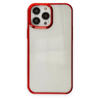 Newface Apple iPhone 14 Pro Kılıf Element Silikon - Kırmızı
