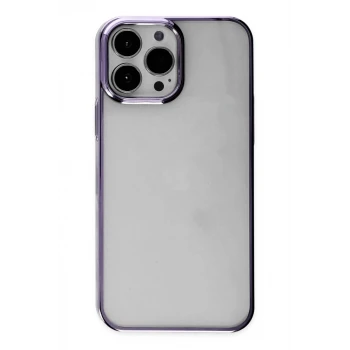 Newface Apple iPhone 14 Pro Kılıf Element Silikon - Mor