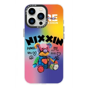 Newface Apple iPhone 14 Pro Kılıf Estoril Desenli Kapak - Estoril - 11
